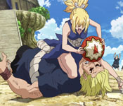 kohaku defeating magma in the grand bout